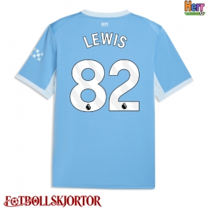 Manchester City Rico Lewis #82 Hemmatröja 2026-27 Kortärmad